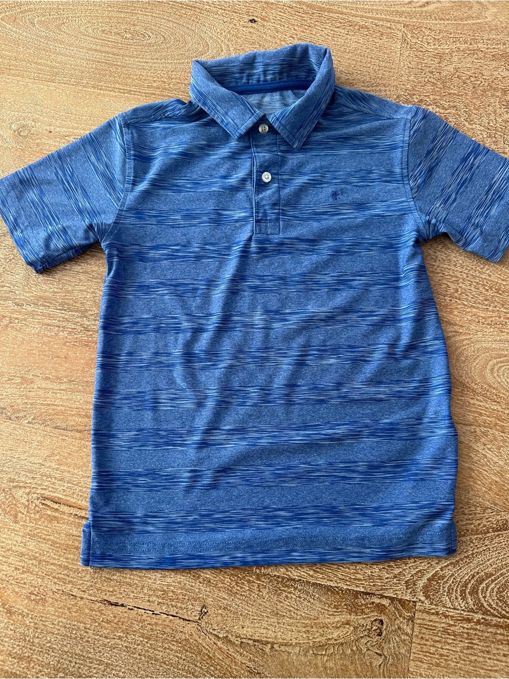 Boys Izod blue polo shirt